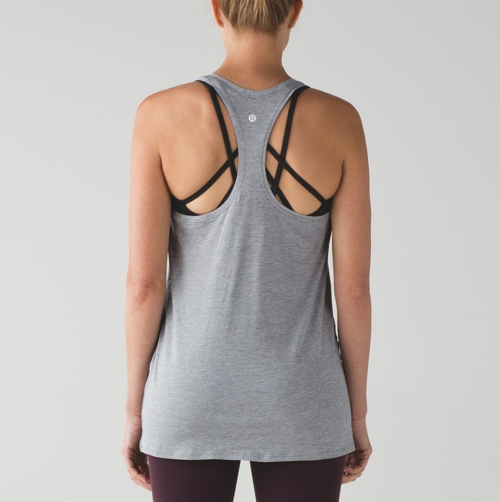 Lululemon Yogi Racerback IV

Mini Stripe Heathered